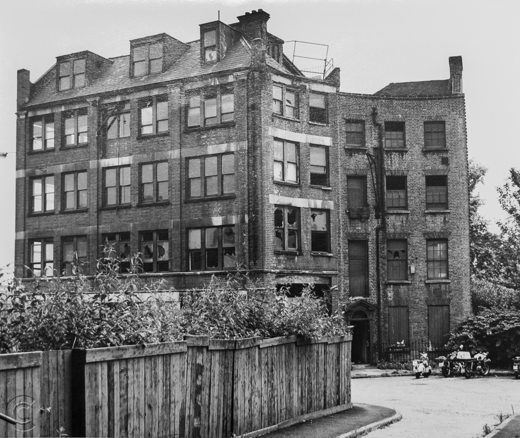 The dilapidated remains of The Circus in 1973. Photographer: M. D. Trace.